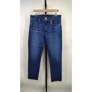 Quince Men Warren Stretch Slim Straight Jeans Dusk Blue 35